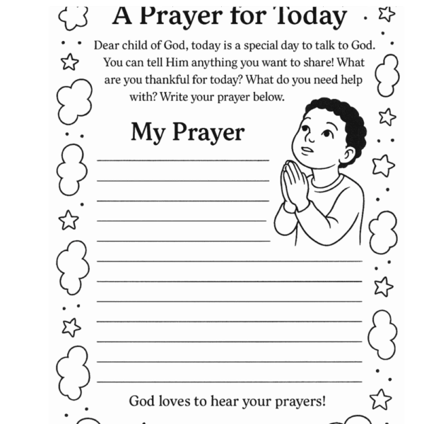My Prayers for Today