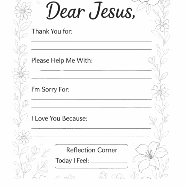 Dear Jesus
